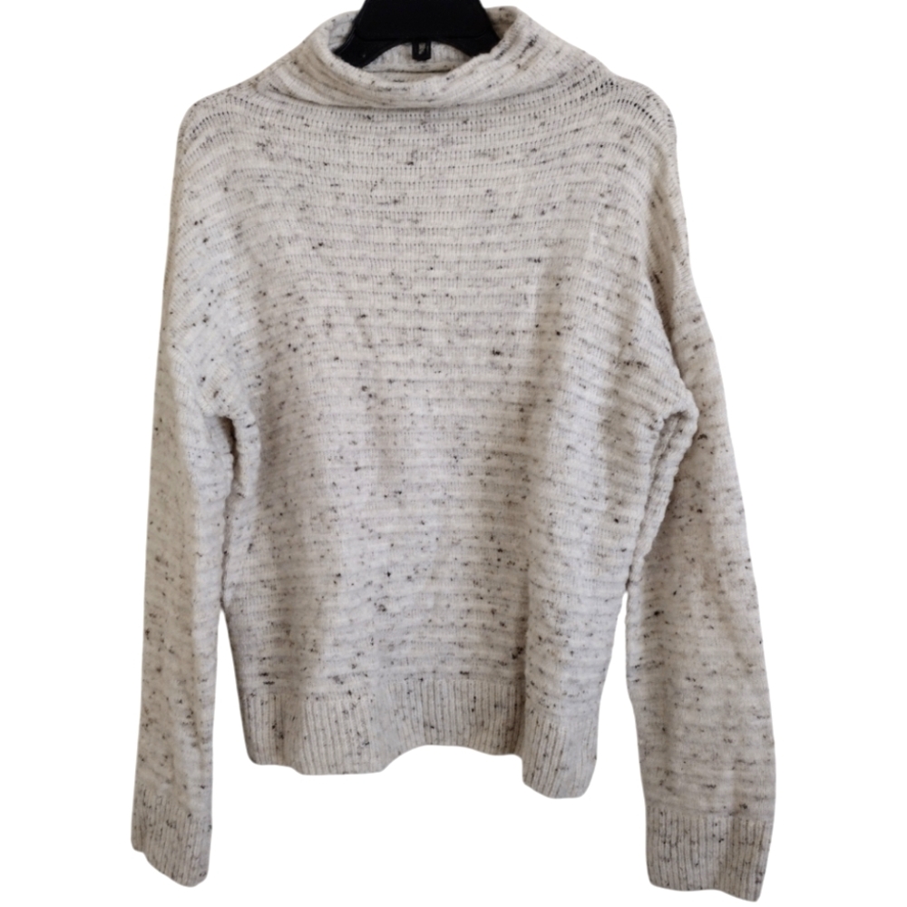 Madewell Donegal Belmont mock turtleneck sweater in coziest yarn size small
